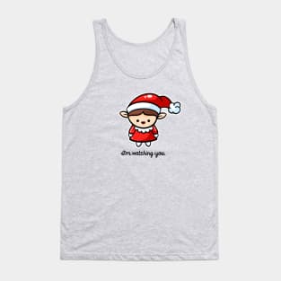 Girl Elf on the Shelf Tank Top